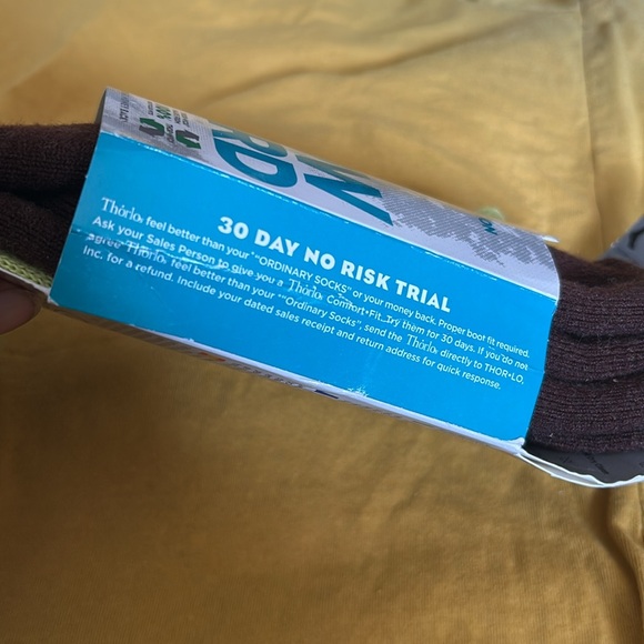 Thorlos Thin Cushion Performance Fit Snow Board Socks medium M 8.5-10 W 9.5-11.5 - Picture 5 of 9